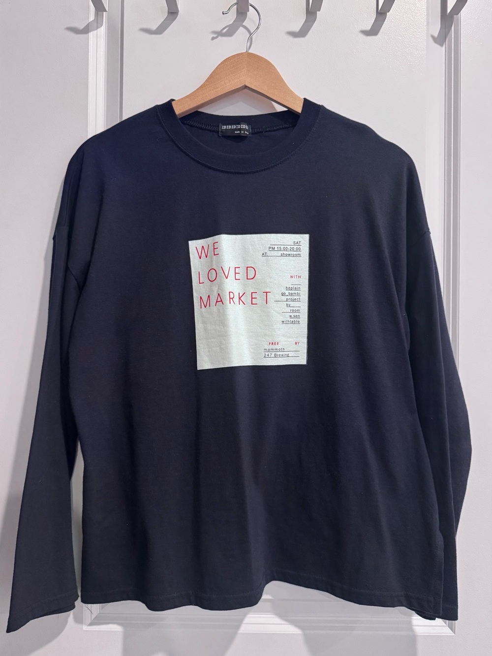 Graphic long sleeve - Korean Streetwear